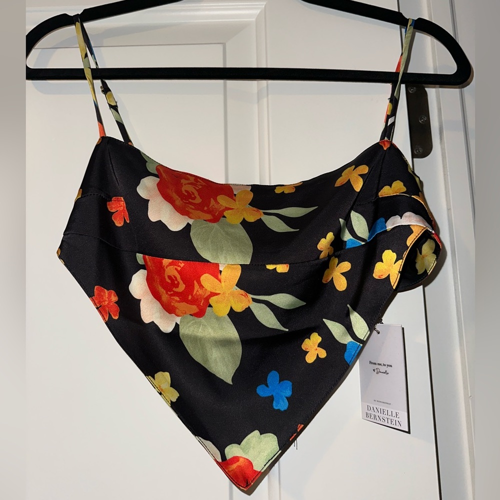 DANIELLE BERNSTEIN BANDANA TOP